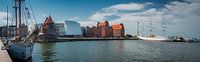 Panorama de Stralsund, Allemagne par Rietje Bulthuis Aperçu