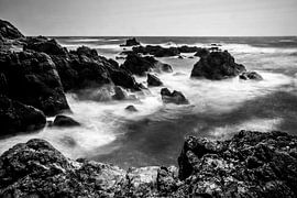 Rotsen aan kust Big Sur Californië van Calming nature