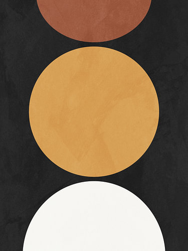 Minimalistische, geometrische, abstrakte Kunst
