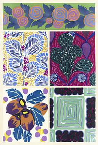 Émile-Allain Séguy - Floréal; neue Designs & Farben