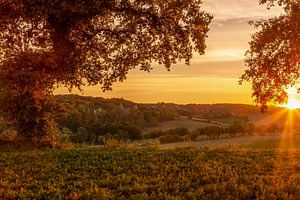 Zonsopkomst Abdij Sint-Benedictusberg by John Kreukniet