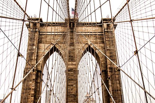 Pont de Brooklyn, New York sur Stefan Verheij