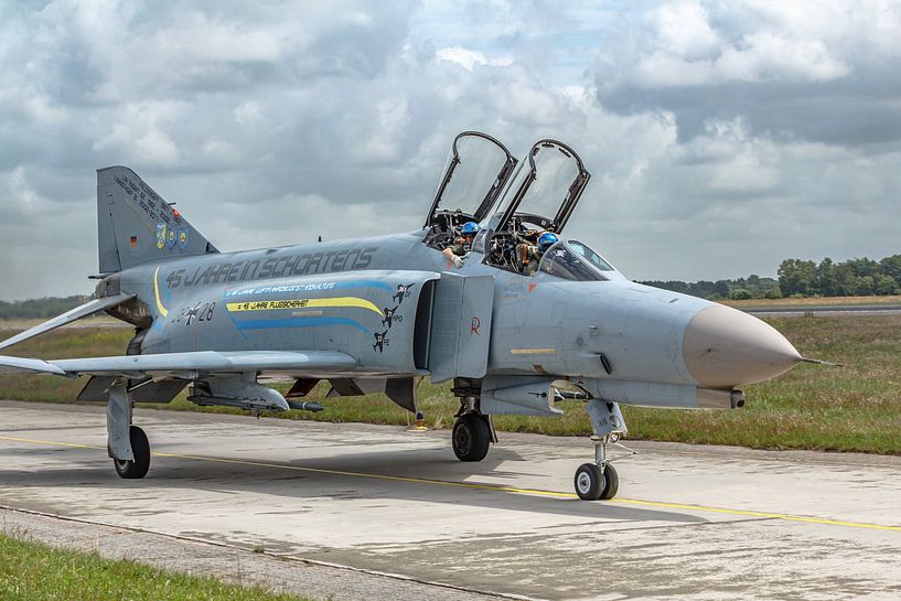McDonnell Douglas F-4F Phantom II of the Luftwaffe. by Jaap van den Berg