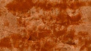 Phantasie, moderne Natur Abstraktion in Kupfer Bronze