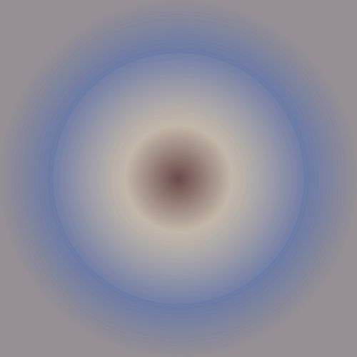 Abstract kleurverloop in jaren 70 retro stijl I