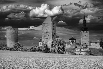 Ein Blick auf die Burg in Querfurt von Andreas Völkel