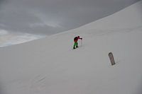 Einsamer Bergsteiger