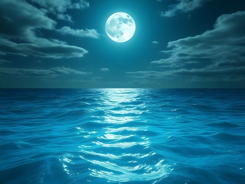 Sérénité au clair de lune par Artistic