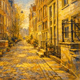 Schipperstraße Amsterdam Zentrum von Willem Koenes