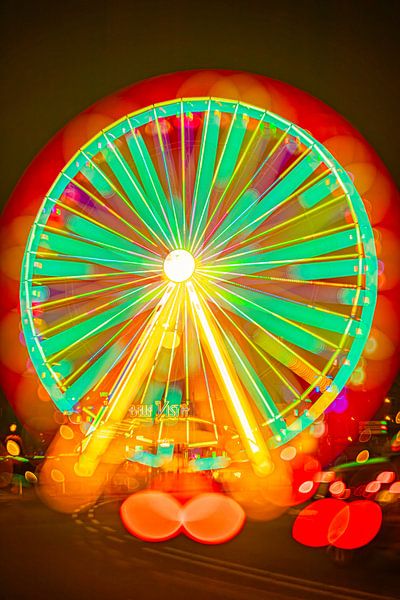 Grande roue de style rétro par Yanuschka | Fotografie Noordwijk