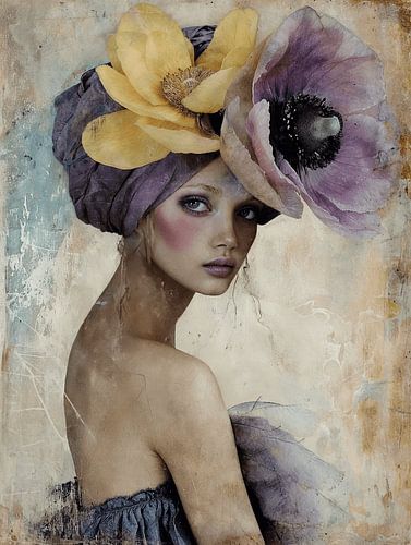 Modern portret met een klassieke twist