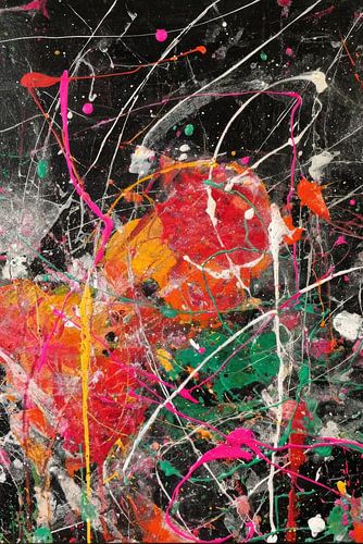 Red Splatter Orbit