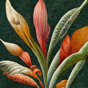 Blumen , botanisch von Carla van Zomeren