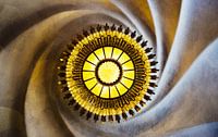 Casa Batllo Gaudi Ceiling Lamp Barcelona Spain