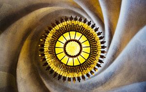 Casa Batllo Gaudi Ceiling Lamp Barcelona Spain