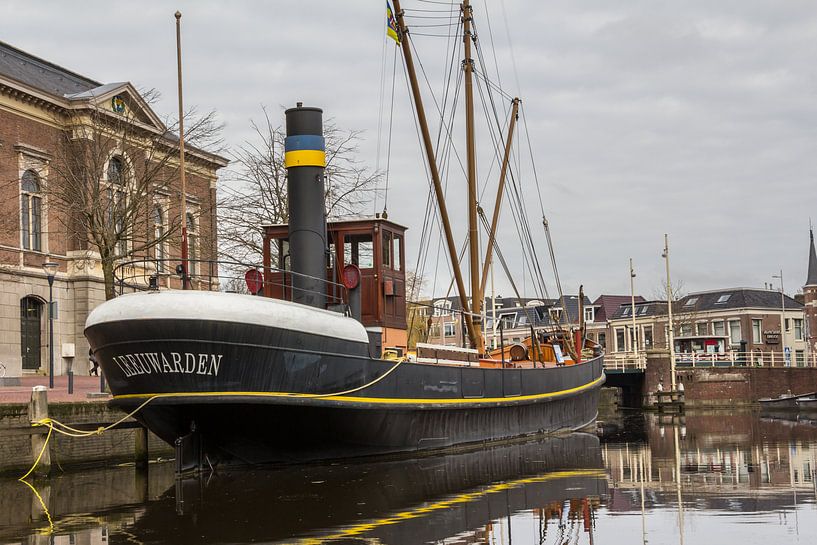 Historische stoomschip Leeuwarden van Hilda Weges