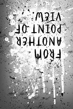 TEXT ART From another point of view | splashes