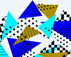 Skandinavische Retro Geometrie III