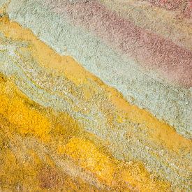 Coloured sand in Peru by Teuntje Fleur