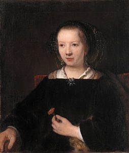 Jeune femme avec un œillet, Rembrandt
