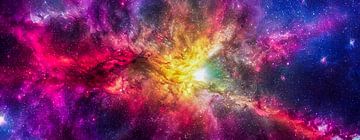 Astronomie Nevel in de Melkweg Illustratie van Animaflora PicsStock
