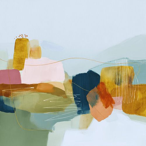 Colorée, ludique et abstraite