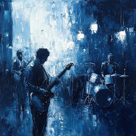 Abstracte soul muzikanten van TheXclusive Art
