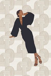 Robe sombre