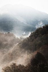 Kirche im Nebel | Soča-Tal | Slowenien