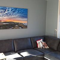Kundenfoto: Nördlichste Spitze von Texel. von Justin Sinner Pictures ( Fotograaf op Texel), auf leinwand