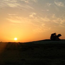 Zonsondergang van Anita Vromans