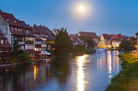 Bamberg in de avond van Jan Schuler thumbnail