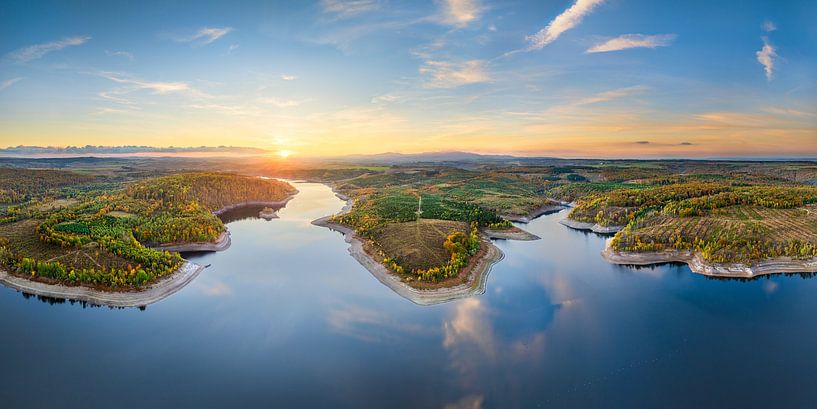 View from Rotestein in Harz, Germany by Michael Abid