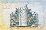 Elbphilharmonie Concertzaal, Hamburg van Theodor Decker thumbnail