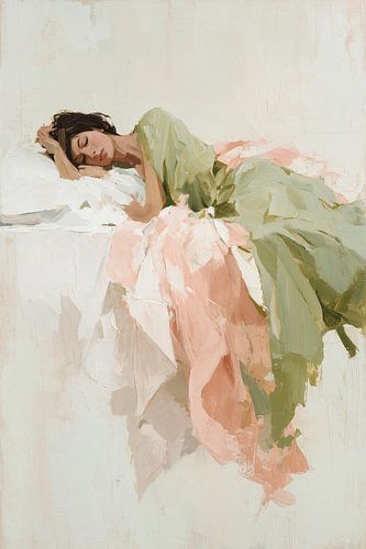 Sleeping beauty in Pastel no.1