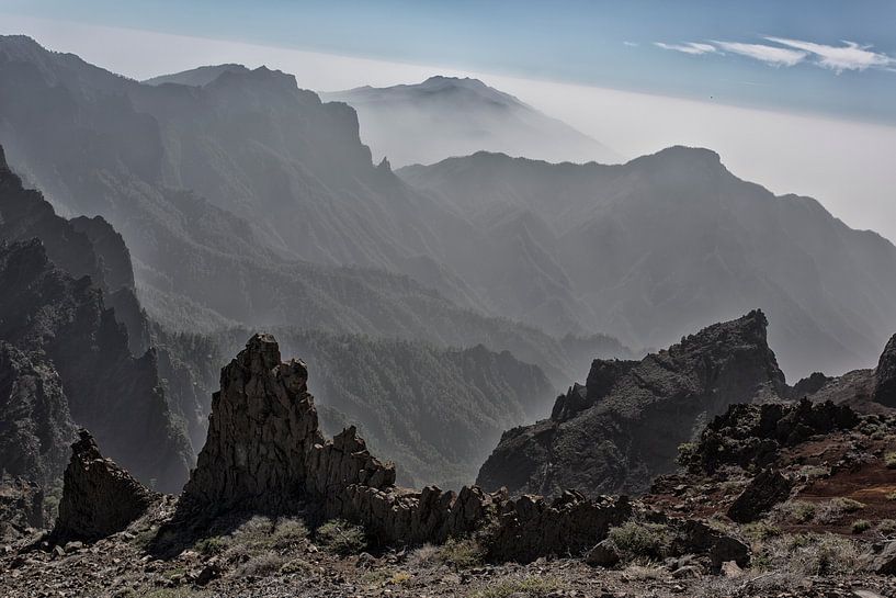 Mountains on La Palma by Angelika Stern