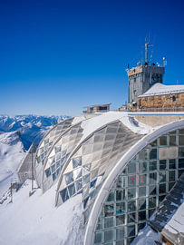 Herrliches Wetter auf der Zugspitze