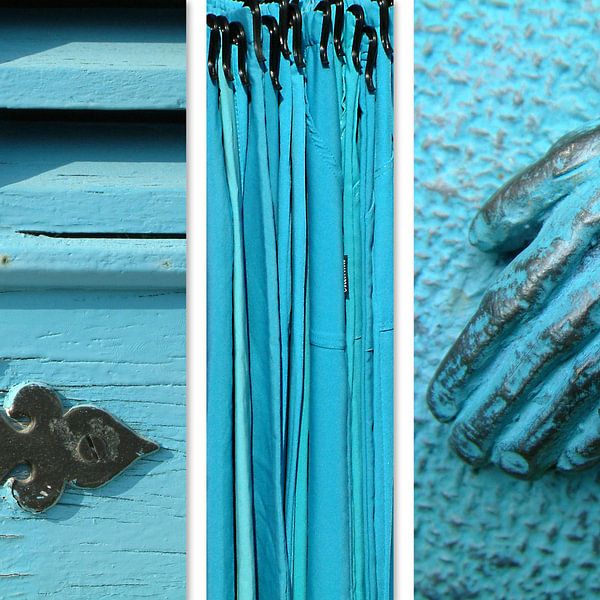 Color Blue 3 van Irene Polak