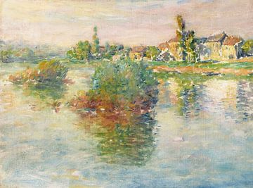The Seine at Lavacourt, Claude Monet