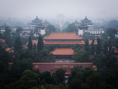 Uitzicht vanaf Jingshang Park