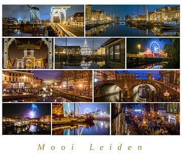 Leiden at its most beautiful  by Dirk van Egmond
