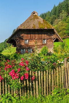 Schwarzwaldmühle mit Bauerngarten im Schwarzwald von Markus Lange