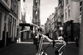 De fiets en de Domtoren by Canol Zeren