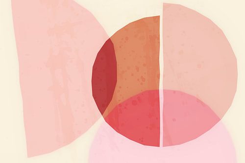 Abstracte Japandi-vormen