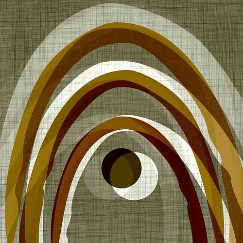 Retro Regenboog Herfstdag