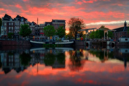 View of the Walter Süskind Bridge in Amsterdam, 2020 - 10