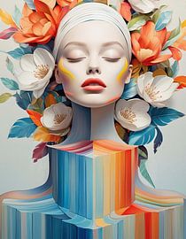 Mélodie abstraite - Silent Eyes sur Moonheart Artworks