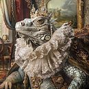 Koninklijke leguaan van Poster Art Shop thumbnail