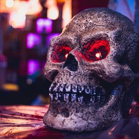 Halloween Skull van Wouter Kouwenberg