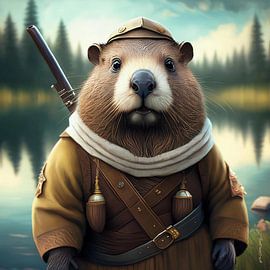 Hunter Beaver by Ted Decker
